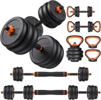 FEIERDUN DS2 5-in-1 Adjustable Dumbbells 90lbs – Best Versatile Set for Full Body Workouts
