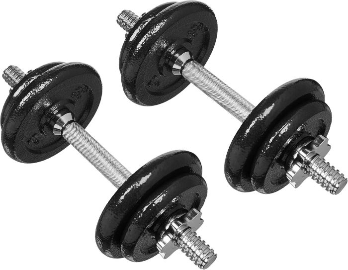 Amazon Basics Adjustable Dumbbell Set 38 lb – Best Budget Pick for Beginners